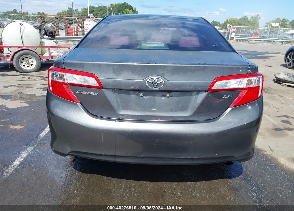 2012 TOYOTA CAMRY LE VIN: 4T1BF1FK7CU085336