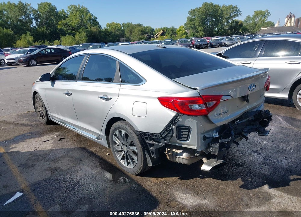 2017 HYUNDAI SONATA SPORT VIN: 5NPE34AF0HH439026