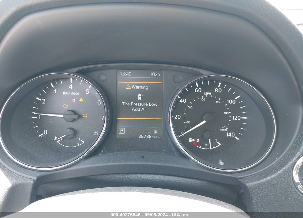 2019 NISSAN ROGUE SV VIN: 5N1AT2MV8KC738249
