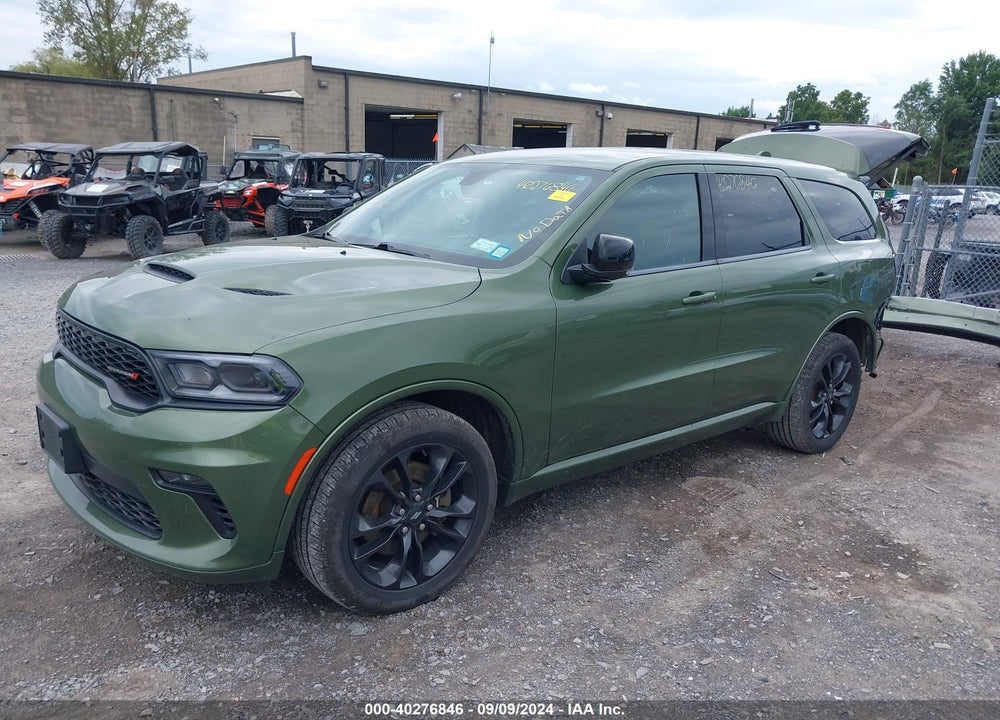 2021 DODGE DURANGO GT PLUS AWD VIN: 1C4RDJDG5MC545527