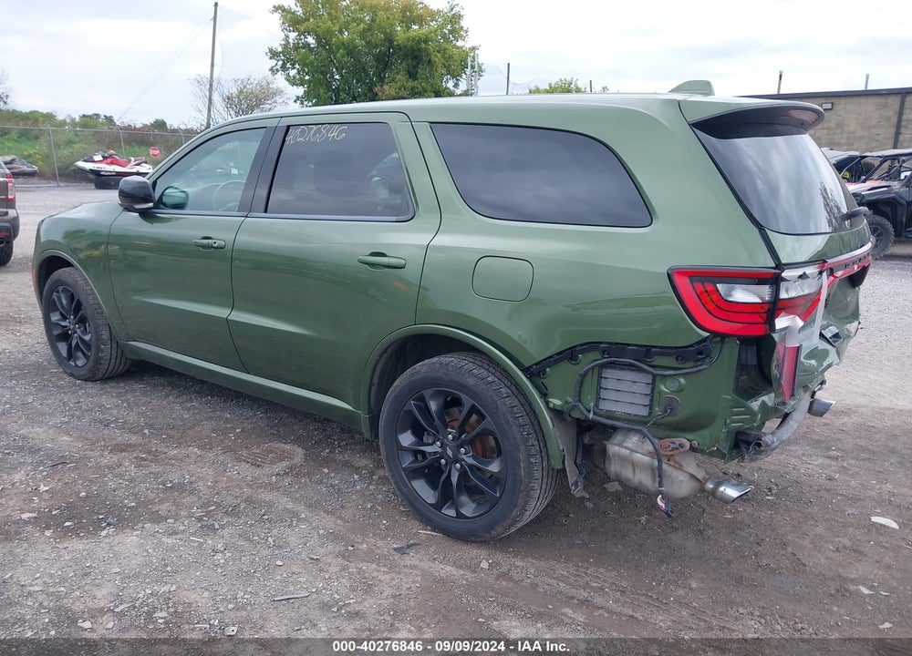 2021 DODGE DURANGO GT PLUS AWD VIN: 1C4RDJDG5MC545527