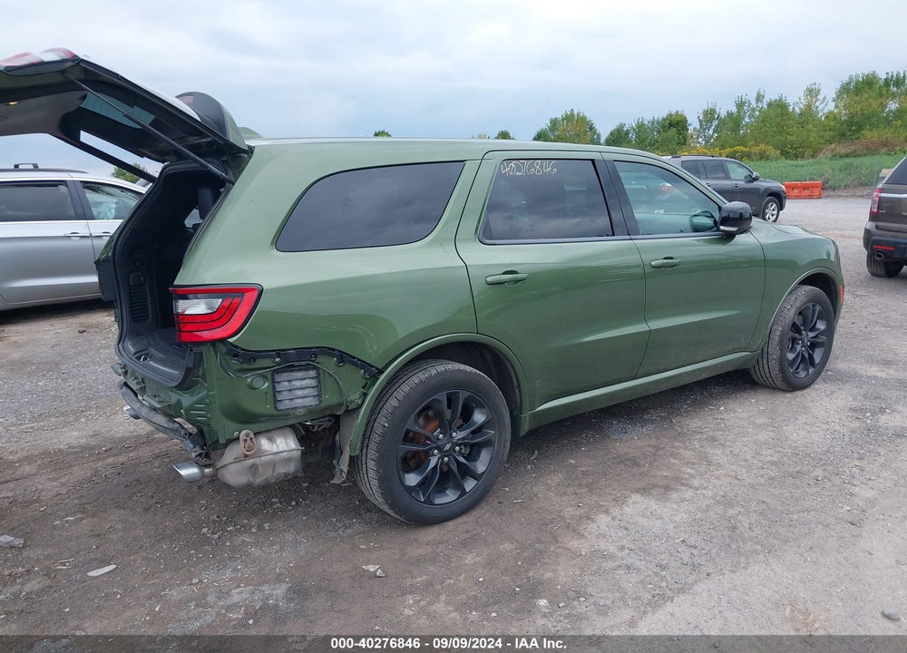 2021 DODGE DURANGO GT PLUS AWD VIN: 1C4RDJDG5MC545527