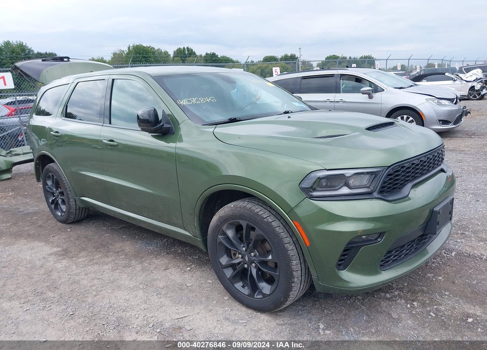 2021 DODGE DURANGO GT PLUS AWD VIN: 1C4RDJDG5MC545527