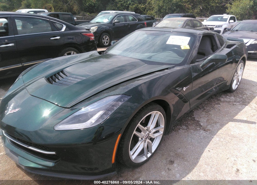 2014 CHEVROLET CORVETTE STINGRAY Z51 VIN: 1G1YK2D71E5133627