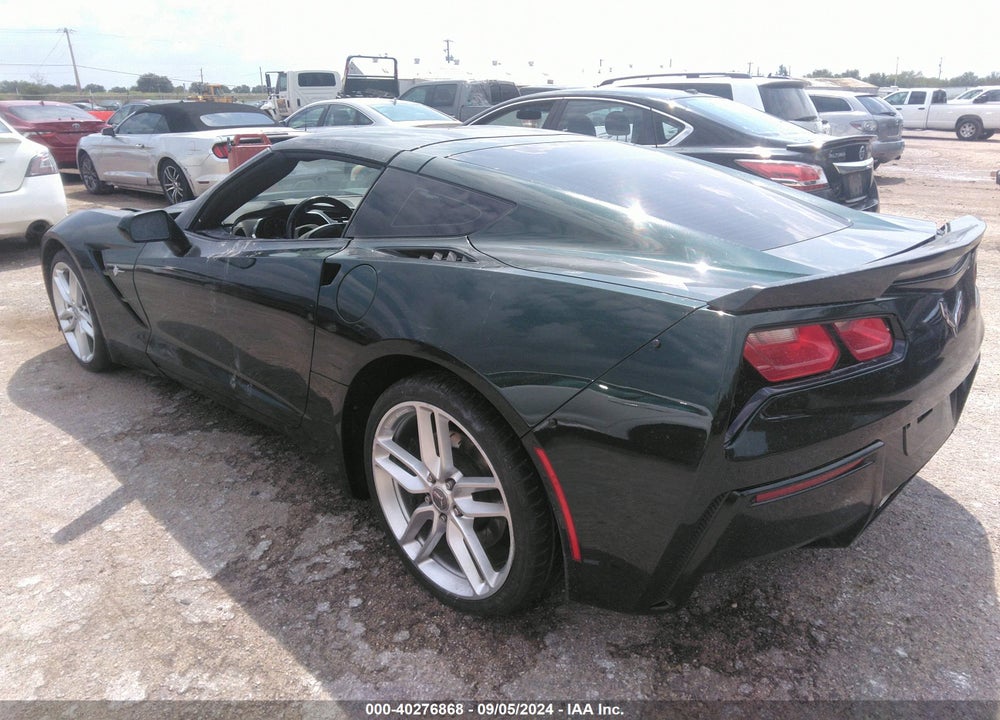 2014 CHEVROLET CORVETTE STINGRAY Z51 VIN: 1G1YK2D71E5133627