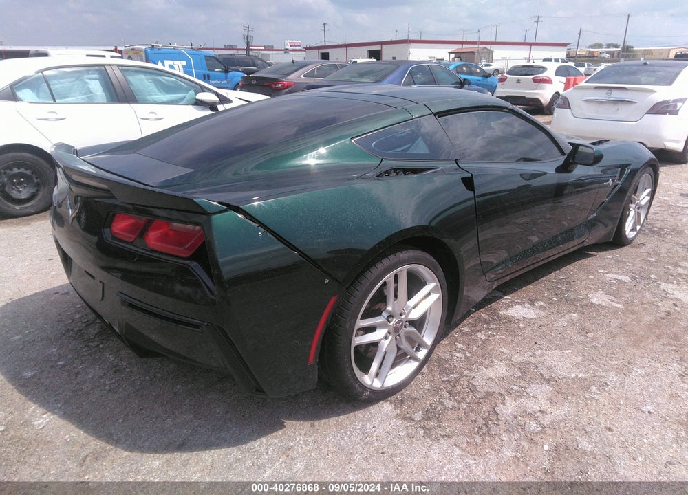 2014 CHEVROLET CORVETTE STINGRAY Z51 VIN: 1G1YK2D71E5133627
