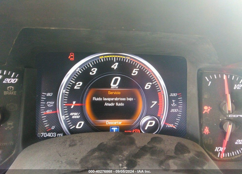 2014 CHEVROLET CORVETTE STINGRAY Z51 VIN: 1G1YK2D71E5133627