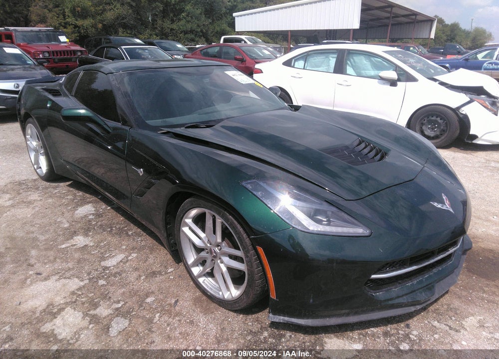 2014 CHEVROLET CORVETTE STINGRAY Z51 VIN: 1G1YK2D71E5133627