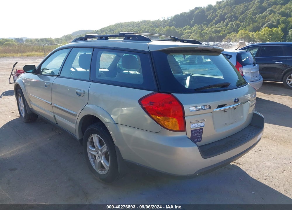 2006 SUBARU OUTBACK VIN: 4S4BP62C267313481