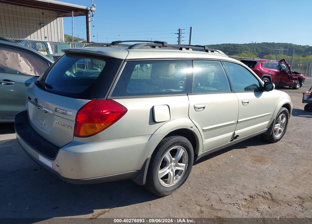 2006 SUBARU OUTBACK VIN: 4S4BP62C267313481