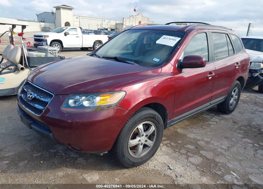 2007 HYUNDAI SANTA FE GLS VIN: 5NMSG73D87H063336