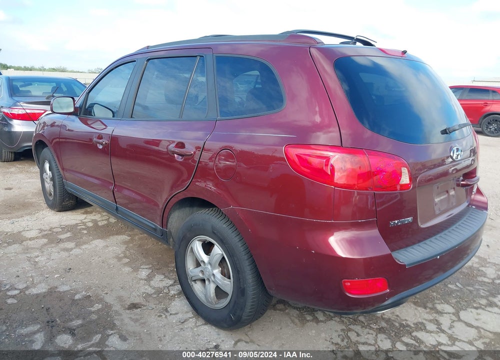 2007 HYUNDAI SANTA FE GLS VIN: 5NMSG73D87H063336