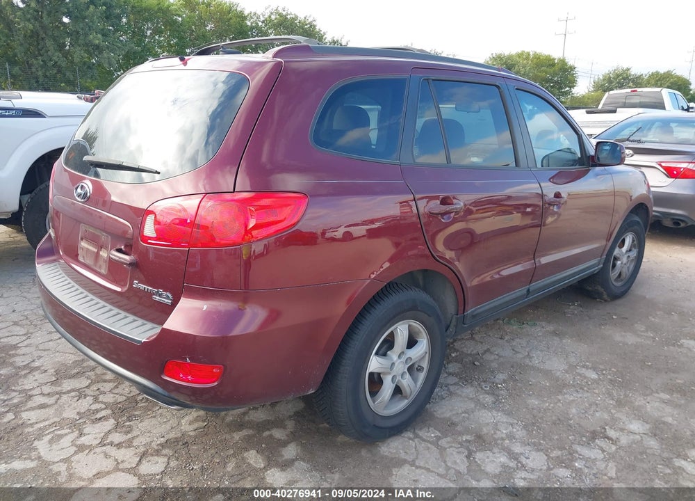 2007 HYUNDAI SANTA FE GLS VIN: 5NMSG73D87H063336