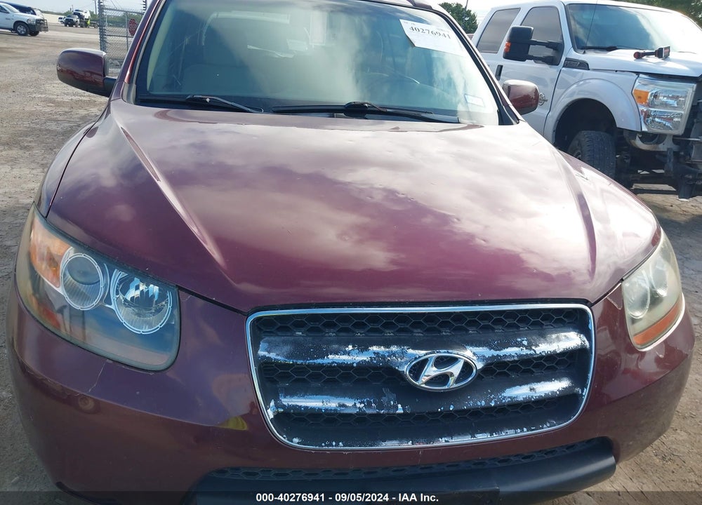 2007 HYUNDAI SANTA FE GLS VIN: 5NMSG73D87H063336