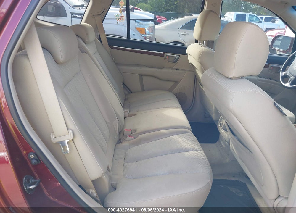 2007 HYUNDAI SANTA FE GLS VIN: 5NMSG73D87H063336