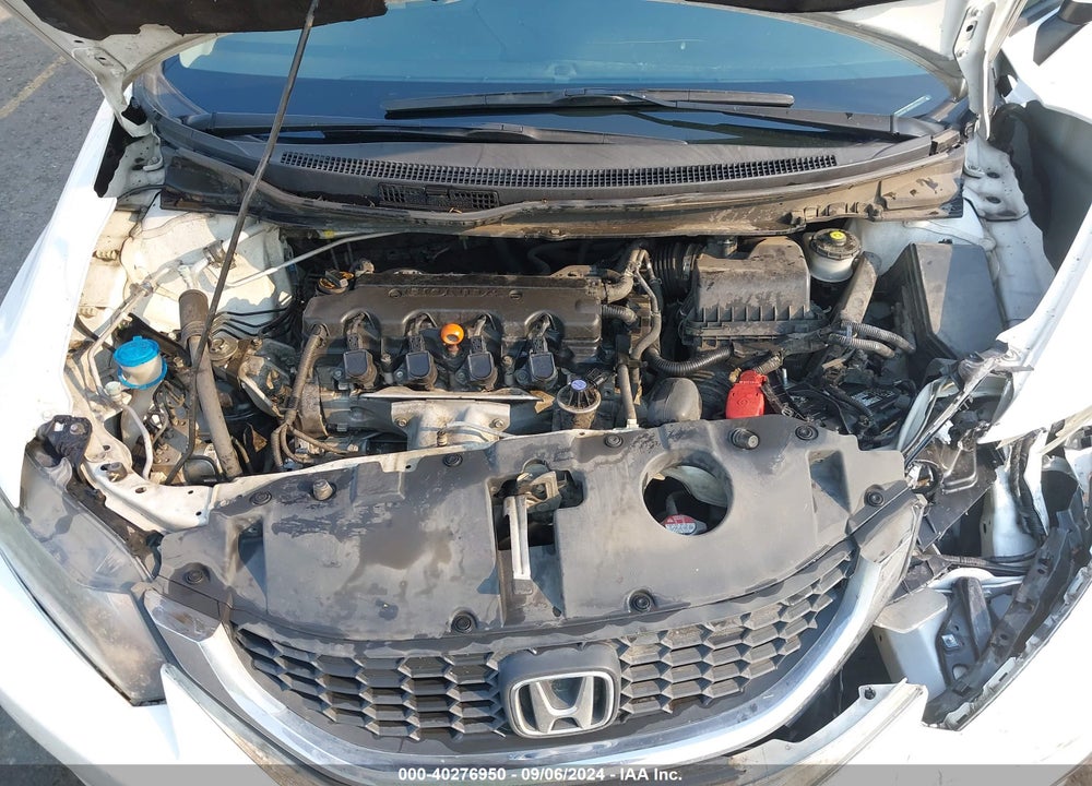 2014 HONDA CIVIC LX VIN: 19XFB2F58EE046130
