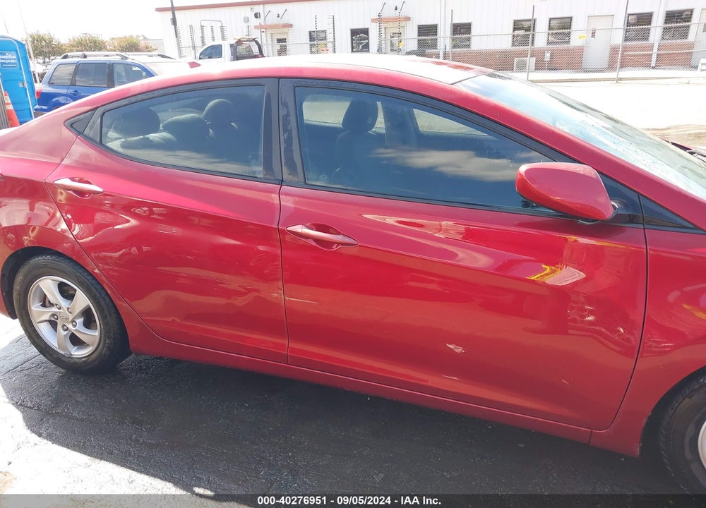 2014 HYUNDAI ELANTRA SE VIN: 5NPDH4AE5EH546377