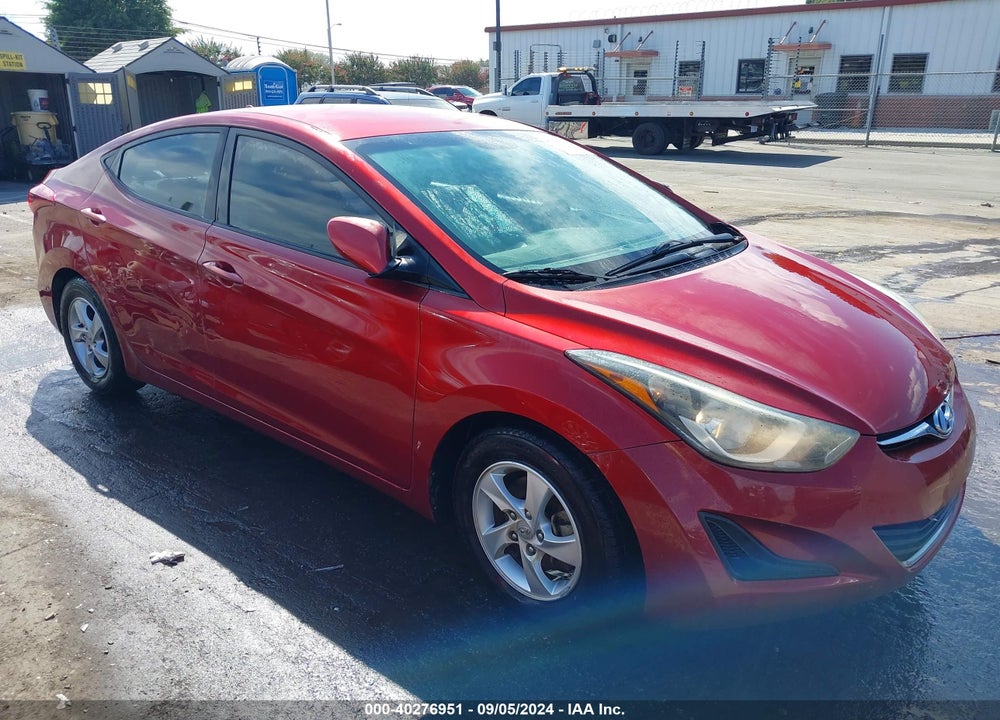 2014 HYUNDAI ELANTRA SE VIN: 5NPDH4AE5EH546377