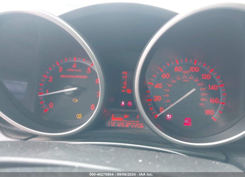 2010 MAZDA SPEED3 SPORT VIN: JM1BL1H34A1312709