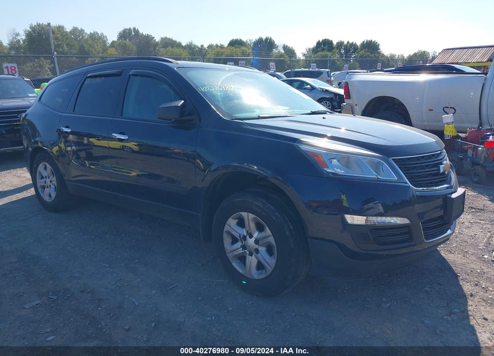 2015 CHEVROLET TRAVERSE LS VIN: 1GNKRFED2FJ145337