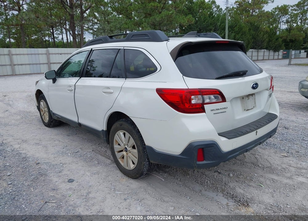 2019 SUBARU OUTBACK 2.5I PREMIUM VIN: 4S4BSAFC6K3386608