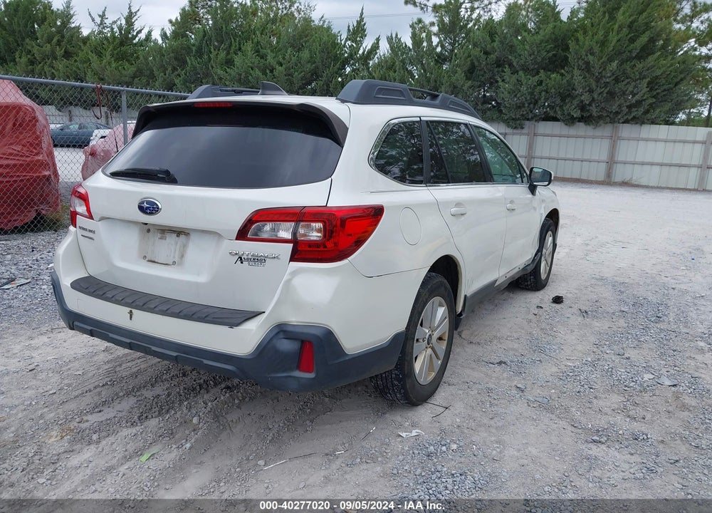 2019 SUBARU OUTBACK 2.5I PREMIUM VIN: 4S4BSAFC6K3386608