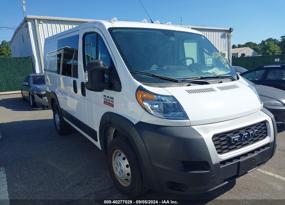 2019 RAM PROMASTER 1500 LOW ROOF 118 WB VIN: 3C6TRVNG5KE562659