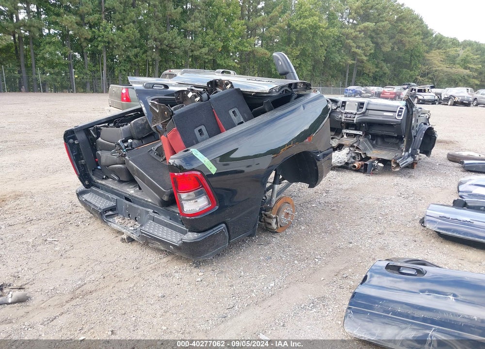 2019 RAM 1500 BIG HORN/LONE STAR 4X4 5'7 BOX VIN: 1C6SRFFT0KN777312