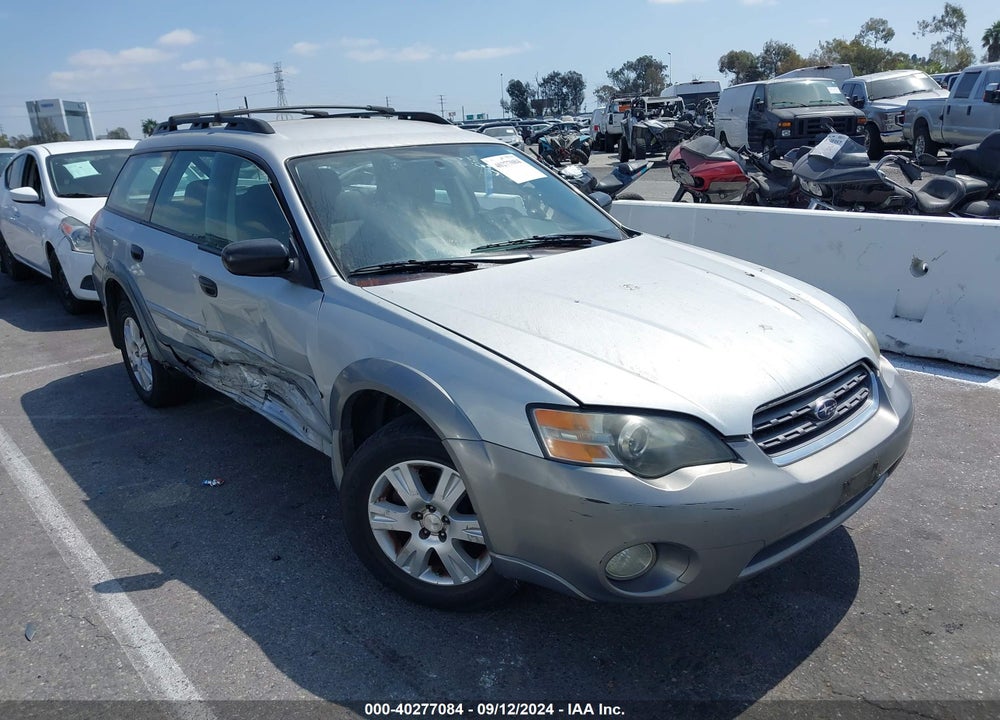 2005 SUBARU OUTBACK 2.5I VIN: 4S4BP61C757354205