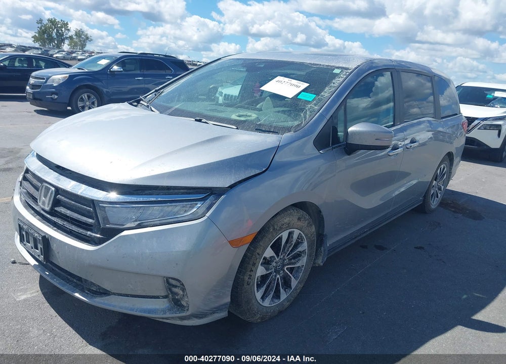 2021 HONDA ODYSSEY EX-L VIN: 5FNRL6H7XMB007192