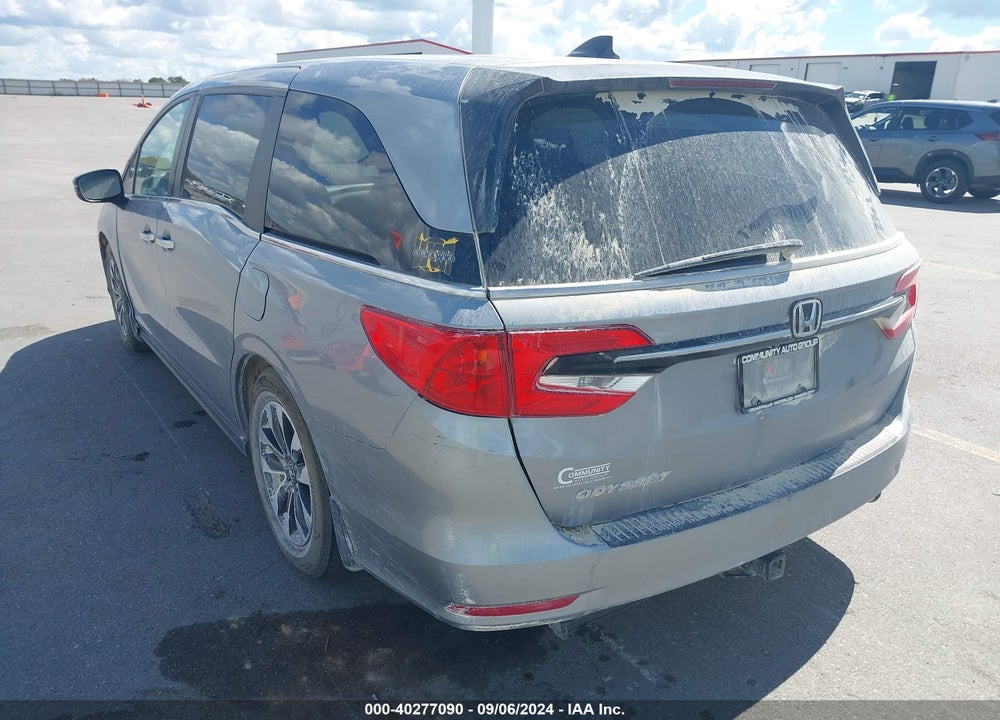 2021 HONDA ODYSSEY EX-L VIN: 5FNRL6H7XMB007192