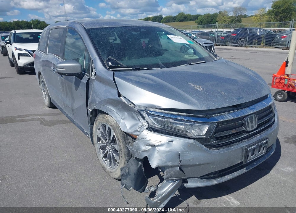 2021 HONDA ODYSSEY EX-L VIN: 5FNRL6H7XMB007192