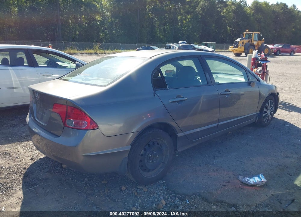 2007 HONDA CIVIC LX VIN: 2HGFA16597H315967