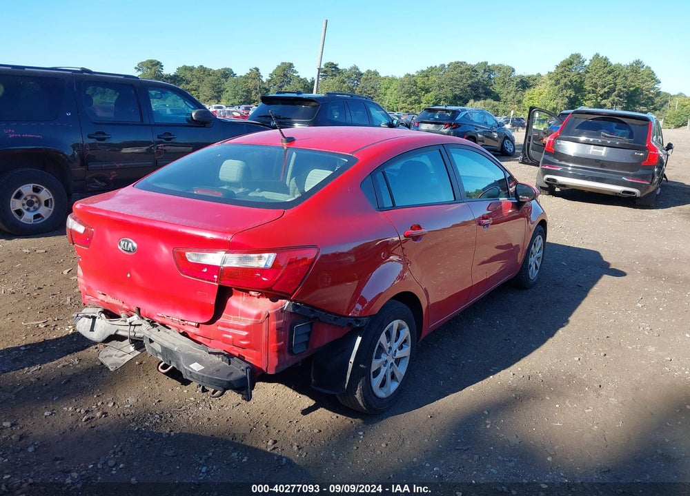 2017 KIA RIO LX VIN: KNADM4A35H6055474