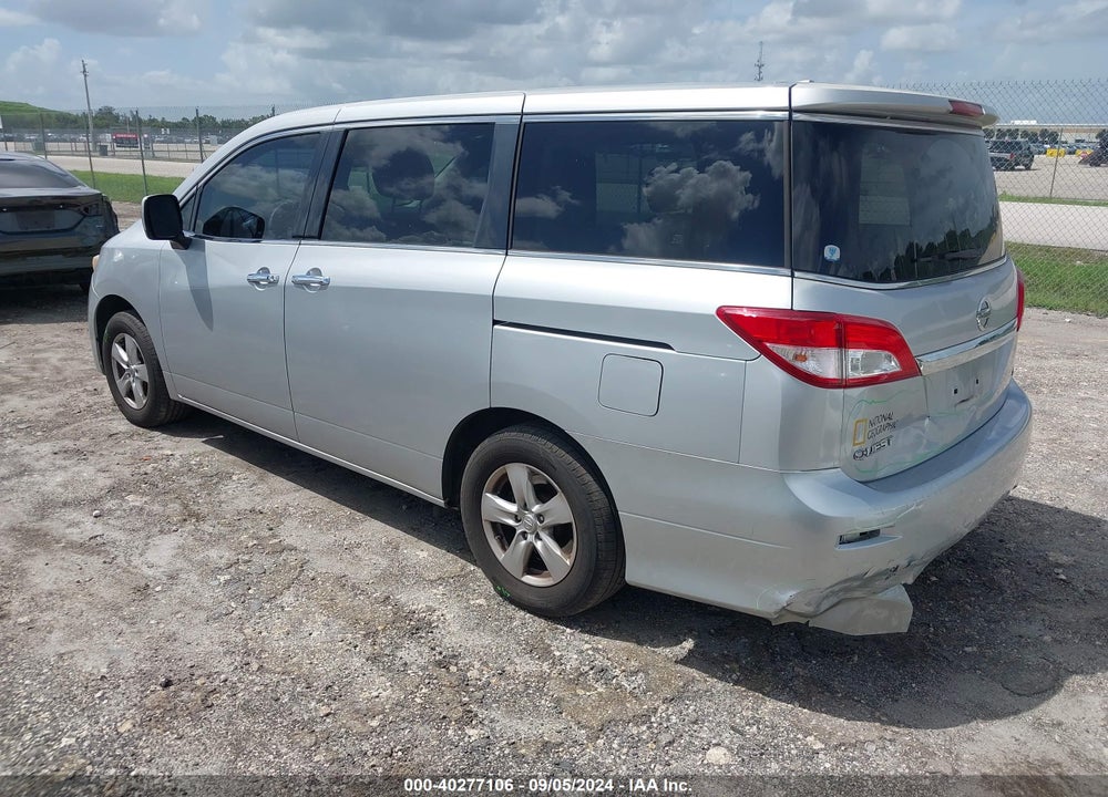 2015 NISSAN QUEST PLATINUM/S/SL/SV VIN: JN8AE2KPXF9120165