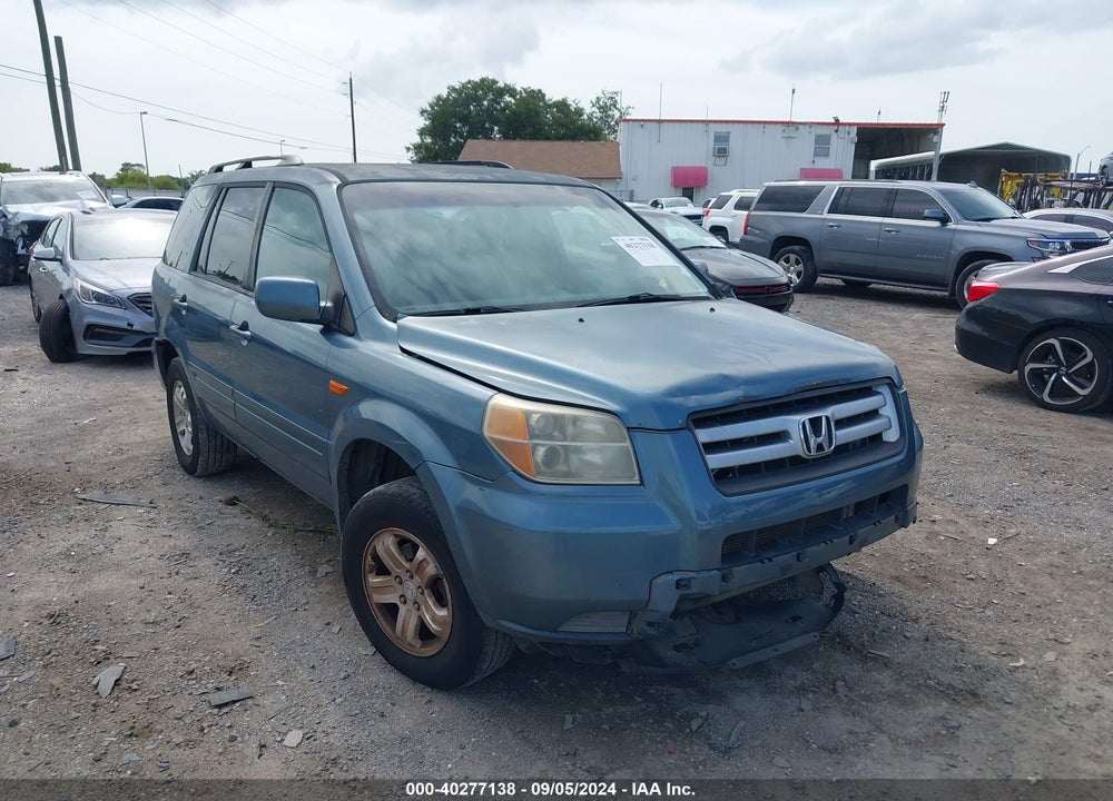 2008 HONDA PILOT VP VIN: 5FNYF28278B012288