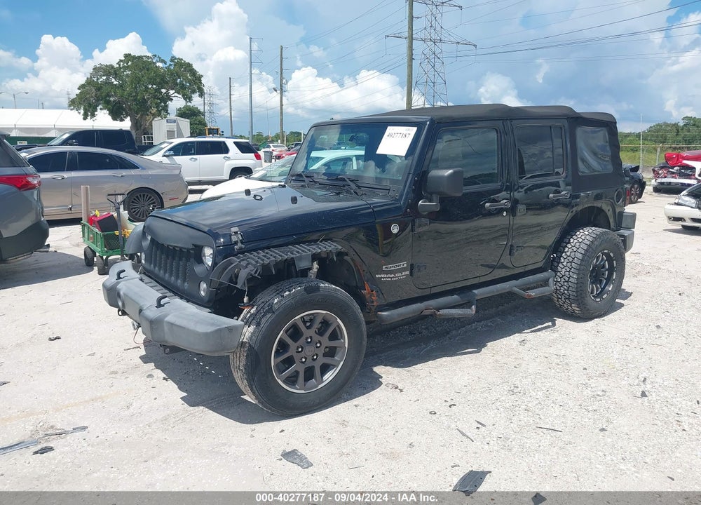 2015 JEEP WRANGLER UNLIMITED SPORT VIN: 1C4HJWDG3FL565568