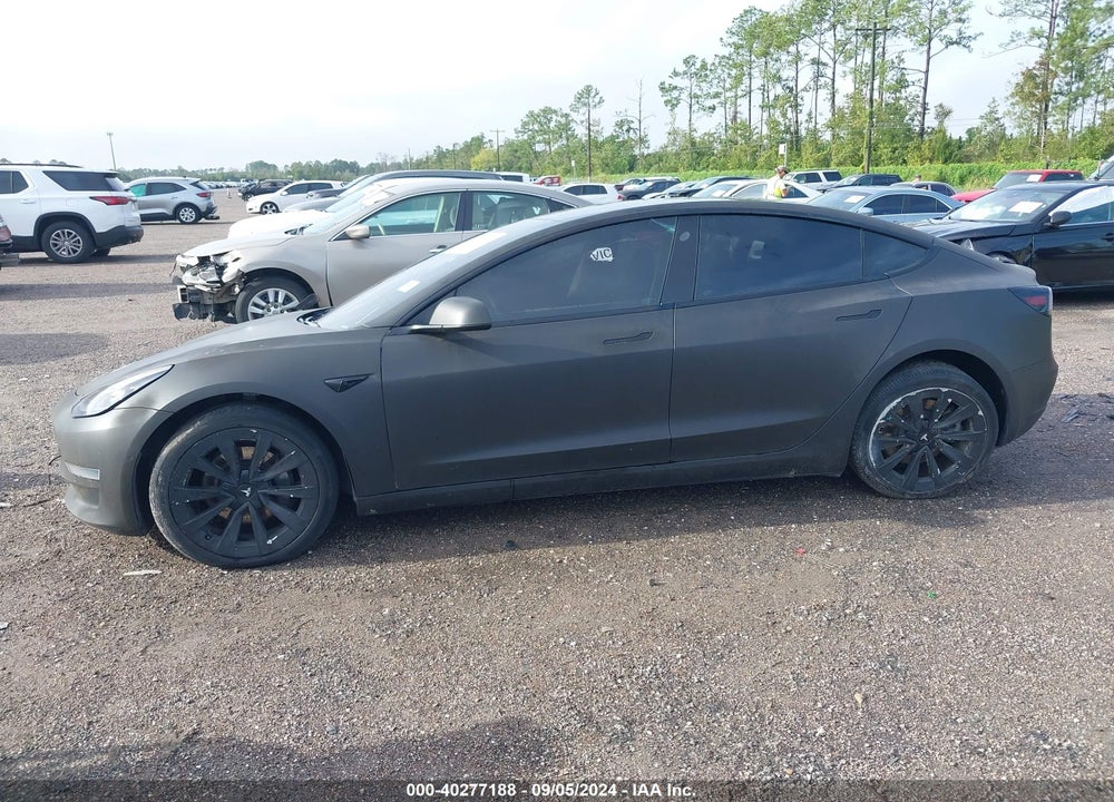2021 TESLA MODEL 3 STANDARD RANGE PLUS REAR-WHEEL DRIVE VIN: 5YJ3E1EA5MF987787