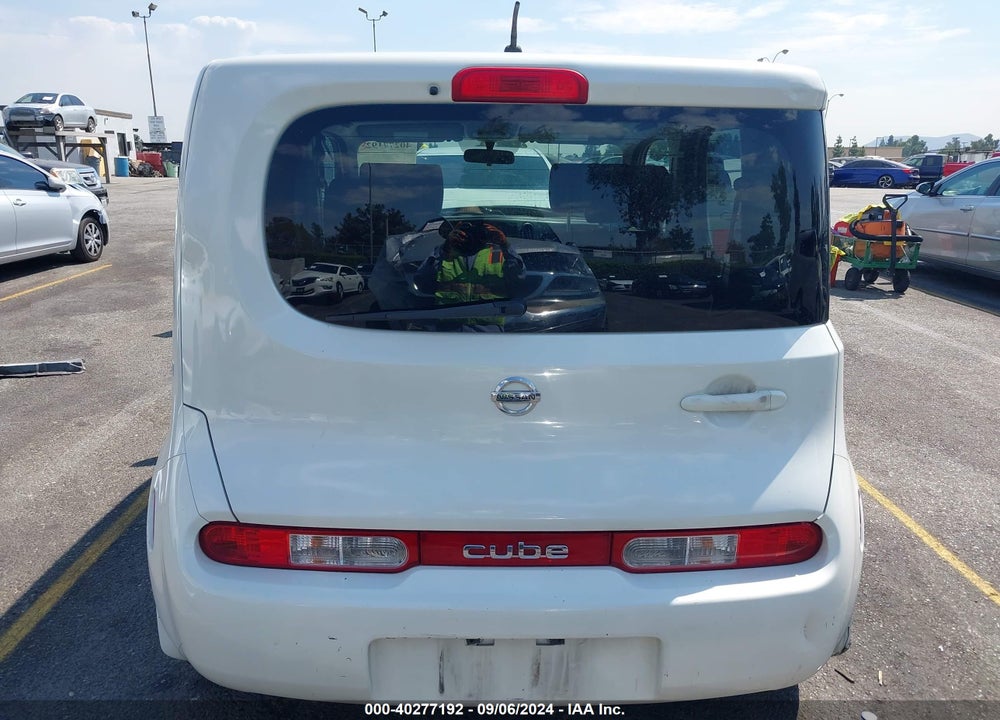 2012 NISSAN CUBE 1.8 S VIN: JN8AZ2KR8CT253186