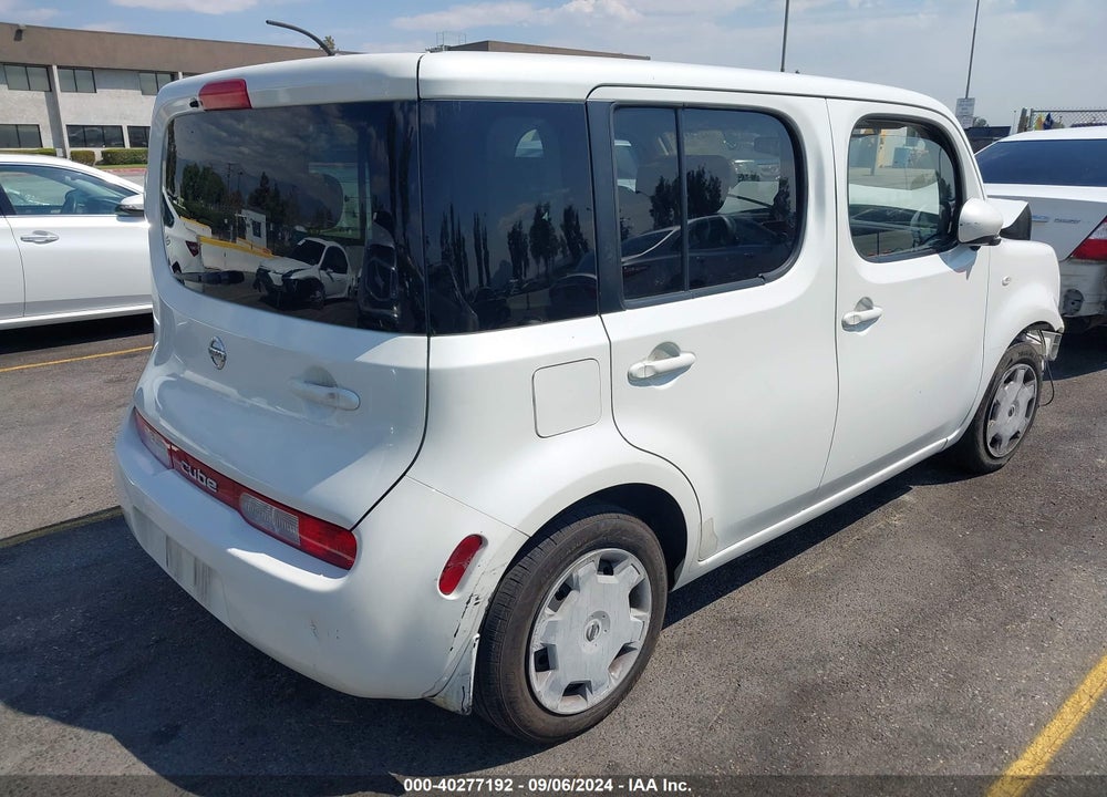 2012 NISSAN CUBE 1.8 S VIN: JN8AZ2KR8CT253186