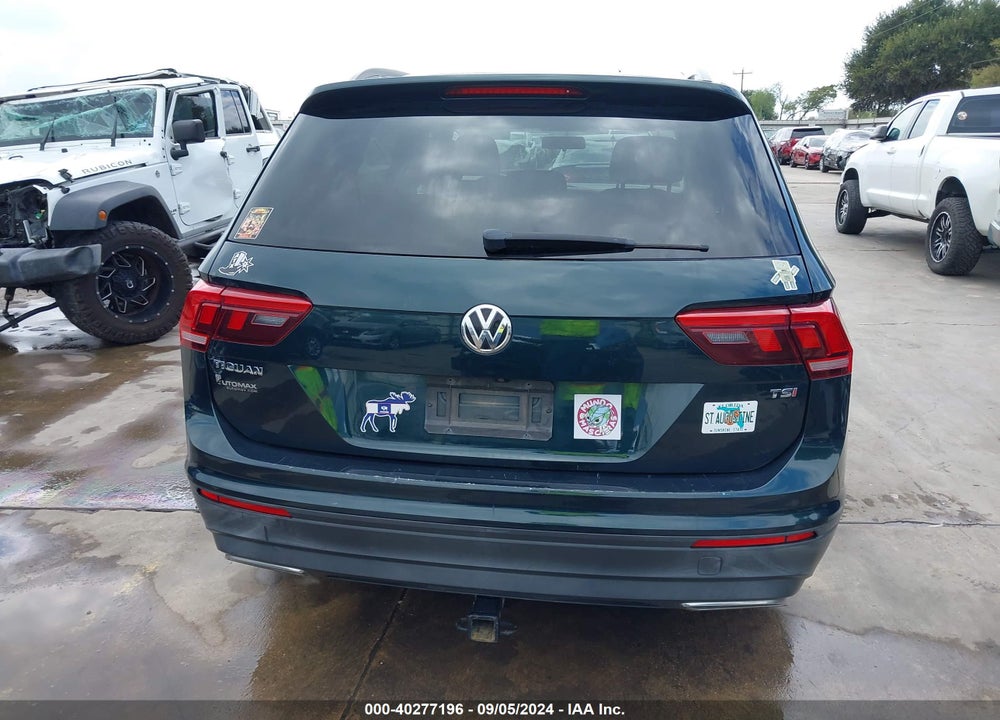 2018 VOLKSWAGEN TIGUAN 2.0T S VIN: 3VV1B7AX3JM019662