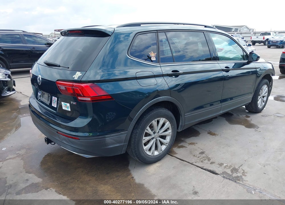 2018 VOLKSWAGEN TIGUAN 2.0T S VIN: 3VV1B7AX3JM019662