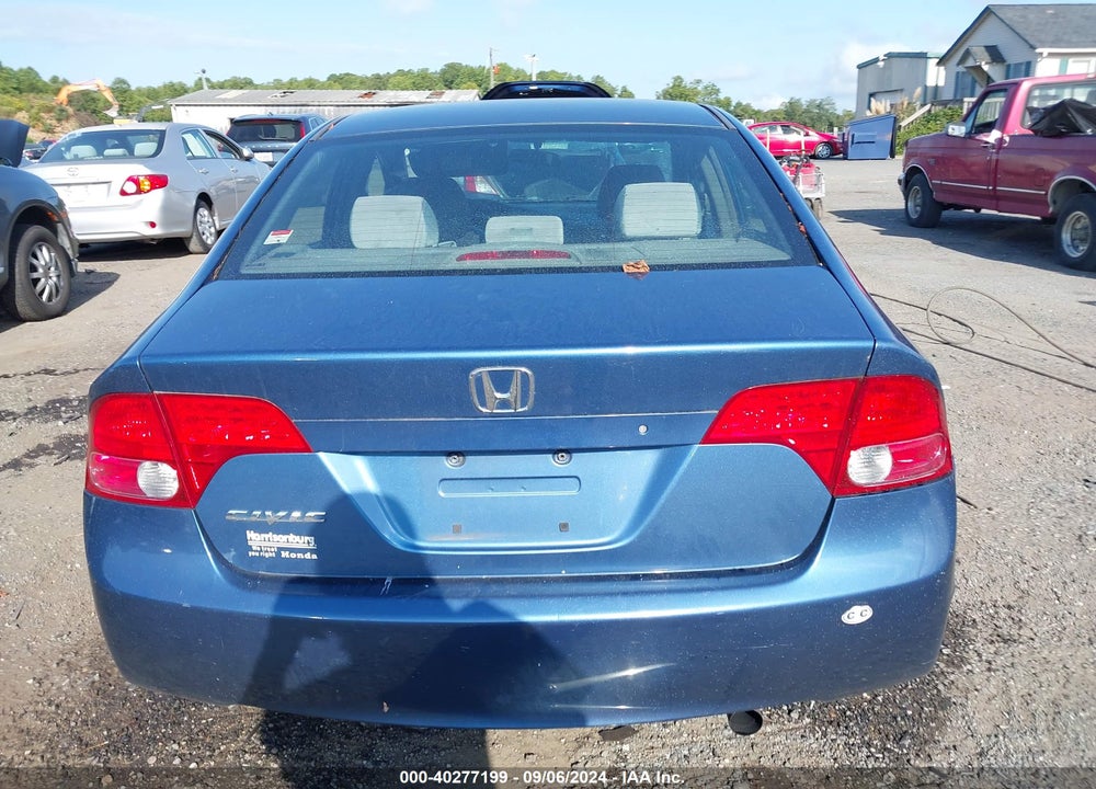 2007 HONDA CIVIC EX VIN: 1HGFA168X7L047623