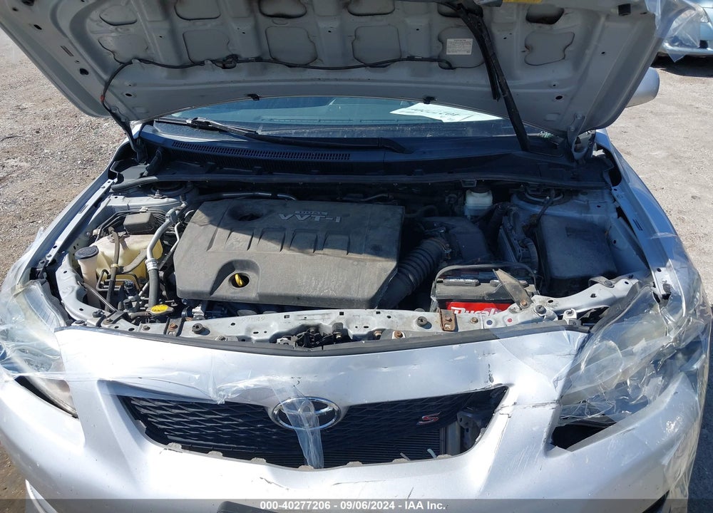 2010 TOYOTA COROLLA S VIN: 2T1BU4EE0AC418199