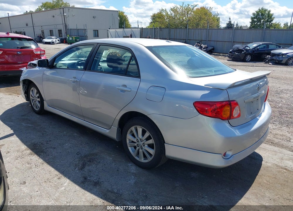 2010 TOYOTA COROLLA S VIN: 2T1BU4EE0AC418199