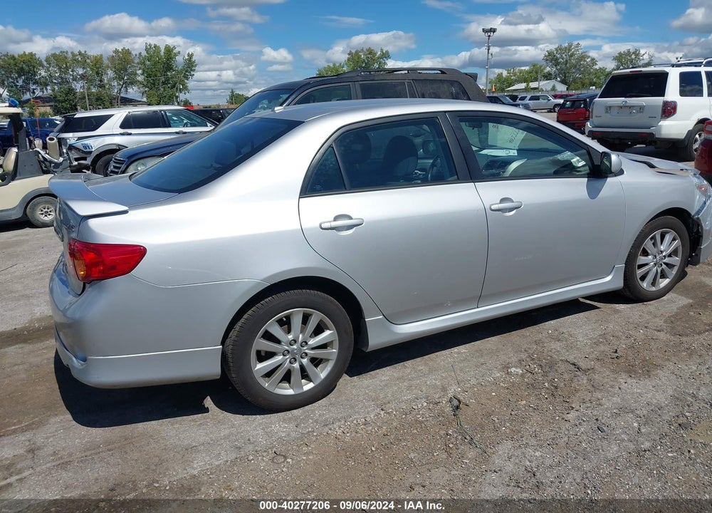 2010 TOYOTA COROLLA S VIN: 2T1BU4EE0AC418199