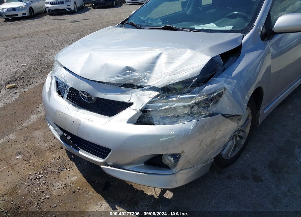 2010 TOYOTA COROLLA S VIN: 2T1BU4EE0AC418199