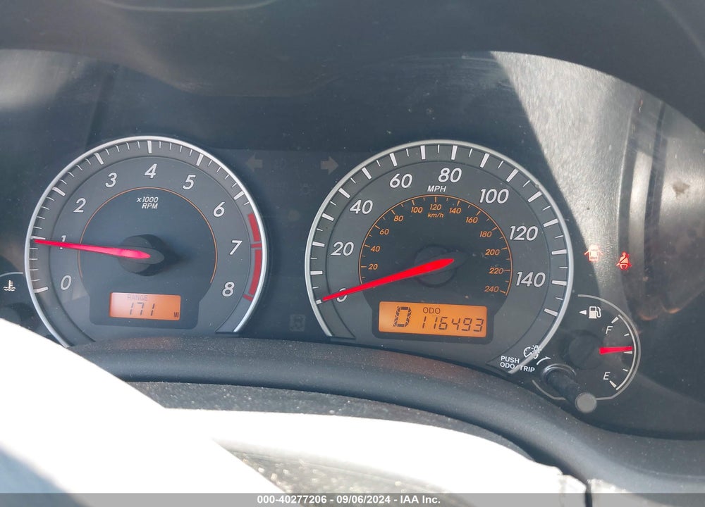 2010 TOYOTA COROLLA S VIN: 2T1BU4EE0AC418199