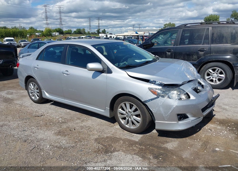2010 TOYOTA COROLLA S VIN: 2T1BU4EE0AC418199