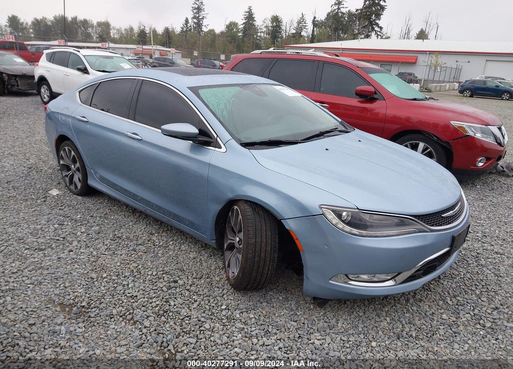 2015 CHRYSLER 200 C VIN: 1C3CCCEG9FN639392